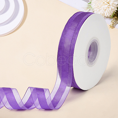 1Roll Solid Color Organza Ribbons ORIB-CY0001-02D-1