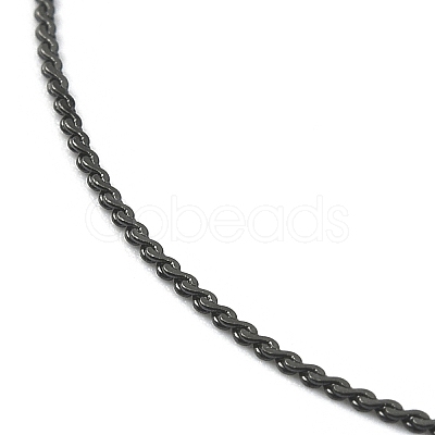 304 Stainless Steel Serpentine Chain Bracelets BJEW-D020-01EB-1