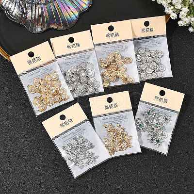 SHEGRACE Brass Micro Pave Cubic Zirconia Stud Earrings XGRQ4N869-713P-1
