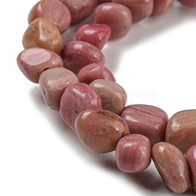 Natural Rhodochrosite Bead Strands G-P070-61-1