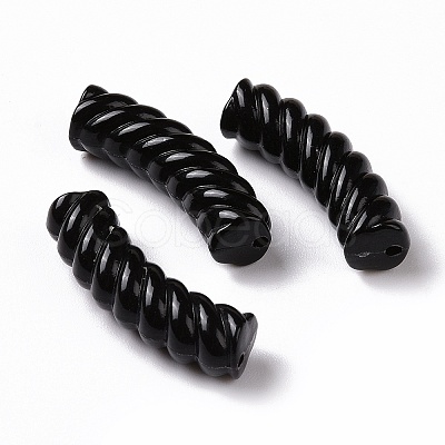 Opaque Acrylic Beads X-OACR-A016-03F-1