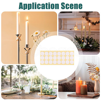 Resin Candle Wick Double Sided Adhesive DIY-BC0015-79D-1