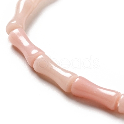 Natural Pink Opal Beads Strands G-E071-B01-1