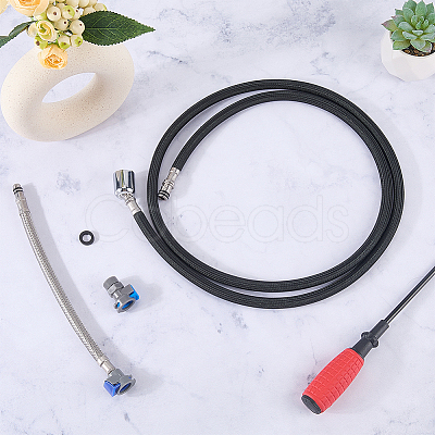 Plastic Sink Drain Pipe Connector AJEW-WR0003-68-1