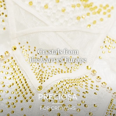 Preciosa® Crystal Hotfix Flatback Stones Y-PRC-HSS6-90310-1