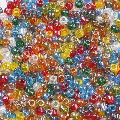 6/0 Glass Seed Beads SEED-A006-4mm-M-1