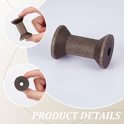 20Pcs Wooden Bobbins SENE-UN0001-02B-1