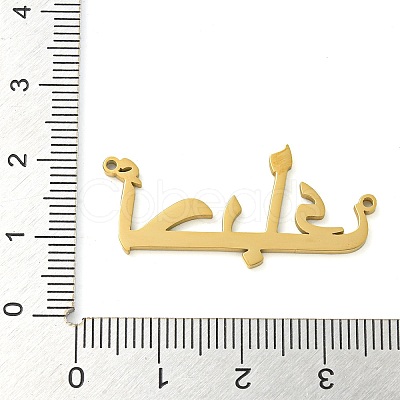 304 Stainless Steel Pendants STAS-S142-01G-1