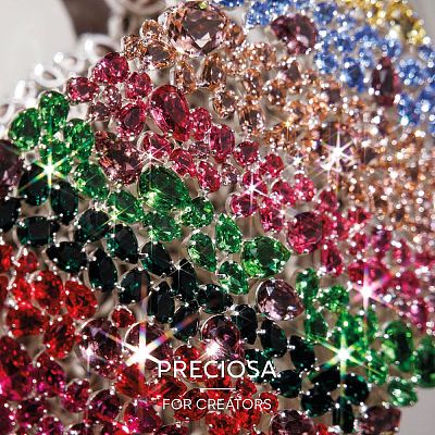 Preciosa® MAXIMA Crystal Sew-On Cups LS-Y-PRC-SD18-00030-235-G-1