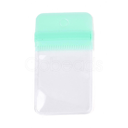 Rectangle Transparence EVA Zip Top Gift Bags OPP-T003-02B-01-1