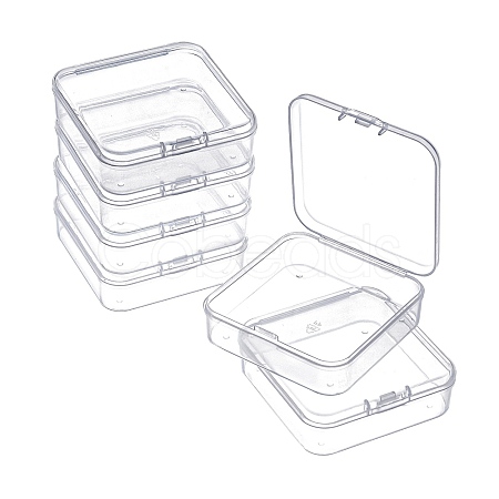 Square Plastic Bead Storage Containers CON-FS0001-09-1