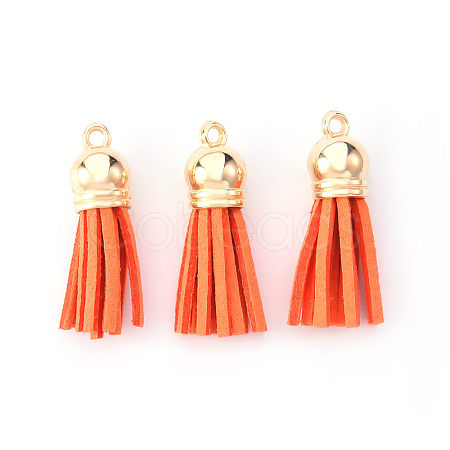 Faux Suede Tassel Pendant Decorations X-FIND-R095-013LG-1