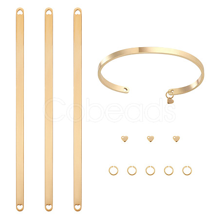 DIY Cuff Bangle Making Kits DIY-TA0014-48B-1