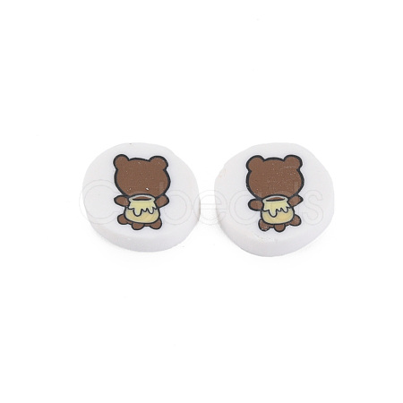 Handmade Polymer Clay Cabochons CLAY-N006-102-1