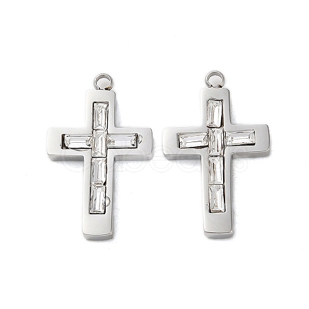 High Polished 304 Stainless Steel Pendants STAS-L022-085P-01-1