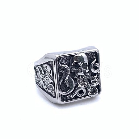 304 Stainless Steel Finger Rings for Men FS-WGDAB90-12-1