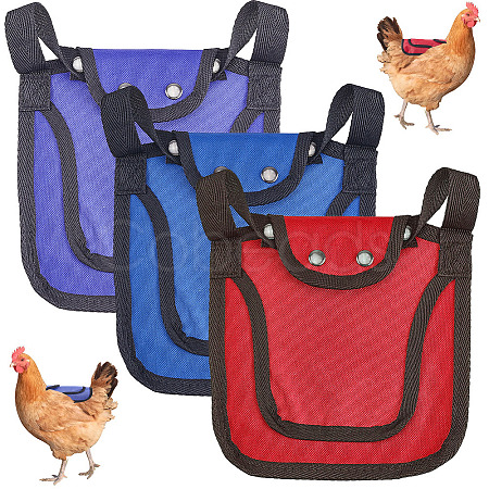 Polyester Chicken Saddle Apron AJEW-CP0008-61A-1