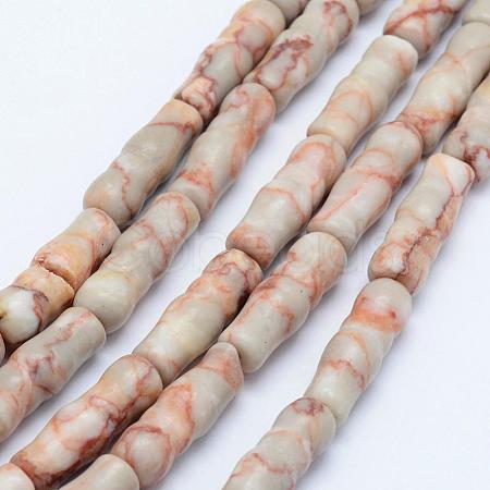 Natural Red Netstone Beads Strands G-F518-13-1