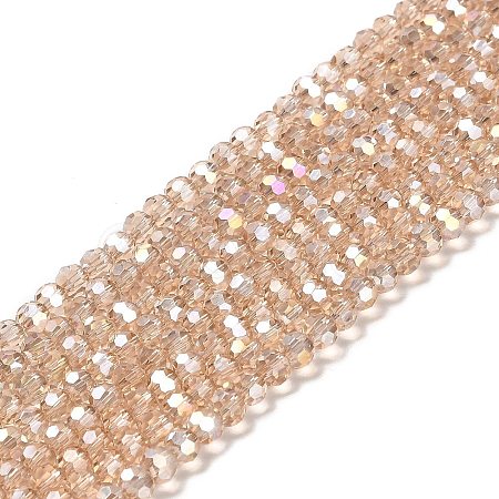 Transparent Glass Beads LS-EGLA-A035-T4mm-B22-1