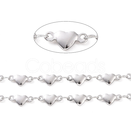 Tarnish Resistant 304 Stainless Steel Link Chains CHS-P007-10P-1