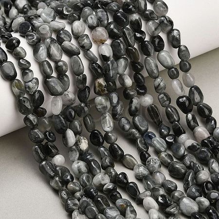Natural Eagle Eye Stone Beads Strands G-D108-A02-04-1
