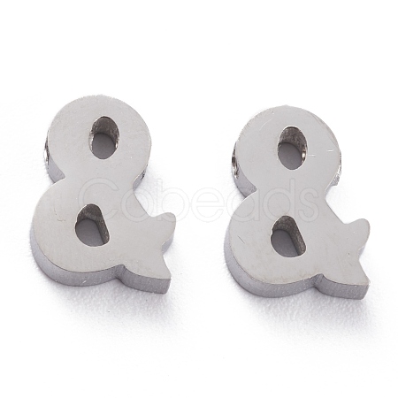 Non-Tarnish 304 Stainless Steel Charms STAS-O139-04P-1