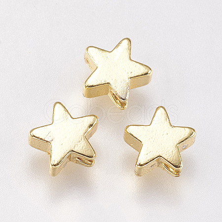 Brass Beads LS-KK-E735-27G-1
