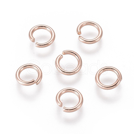 304 Stainless Steel Open Jump Rings LS-X-STAS-O098-02RG-09-1