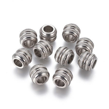 Tarnish Resistant 304 Stainless Steel Beads STAS-E039-14A-1