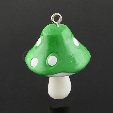 Resin Pendants X-RESI-S295-01-1