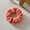 Plush Elastic Hair Accessories, for Girls or Women, Scrunchie/Scrunchy Hair Ties, Light Coral, 120mm