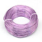 Aluminum Wire, Bendable Metal Craft Wire, Flexible Craft Wire, for Beading Jewelry Craft Making, Medium Orchid, 20 Gauge, 0.8mm, 300m/500g(984.2 Feet/500g)