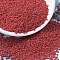 MIYUKI Round Rocailles Beads, Japanese Seed Beads, 11/0, (RR408) Opaque Red, 2x1.3mm, Hole: 0.8mm, about 1111pcs/10g