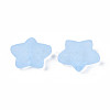 Transparent Frosted Acrylic  Beads FACR-N002-01A-3