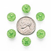 Transparent Crackle Acrylic Beads MACR-S373-66C-N19-6