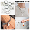 20Pcs 10 Styles Stainless Steel Stamping Blank Tag Pendants STAS-WR0001-09-6