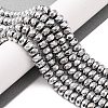 Electroplate Non-magnetic Synthetic Hematite Beads Strands G-J160-E-01-2