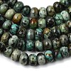 Natural African Turquoise(Jasper) Beads Strands G-A280-A23-01-3
