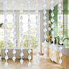 Acrylic Beads Chains CHAC-WH0001-06-5