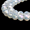 Imitation Jade Glass Beads Stands EGLA-A035-J6mm-B06-4