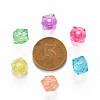 Transparent Acrylic Beads X-TACR-Q259-10mm-V-4