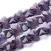 Transparent Glass Beads GLAA-Q066-10mm-B03-1