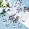 Beebeecraft 30Pcs 3 Style Adjustable 304 Stainless Steel Finger Rings Components STAS-BBC0001-32-7