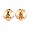 Brass Clip-on Earring Setting KK-S356-730-1