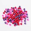 Valentine's Mix Glass Pearl Beads Sets HY-X006-6mm-10-2