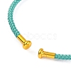 Braided Carbon Steel Wire Bracelet Making MAK-A017-B43-3