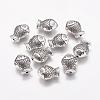 Tibetan Style Alloy Beads TIBEB-6794-AS-NR-1