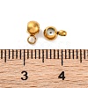 Ion Plating(IP) 202 Stainless Steel Beads STAS-S151-02G-D-3
