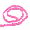 Dyed Natural Malaysia Jade Rondelle Beads Strands X-G-E316-2x4mm-02-2