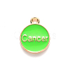 Alloy Enamel Pendants X-ENAM-S124-01A-06D-3